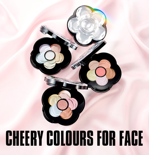 CHEERY COLOURS FOR FACE 