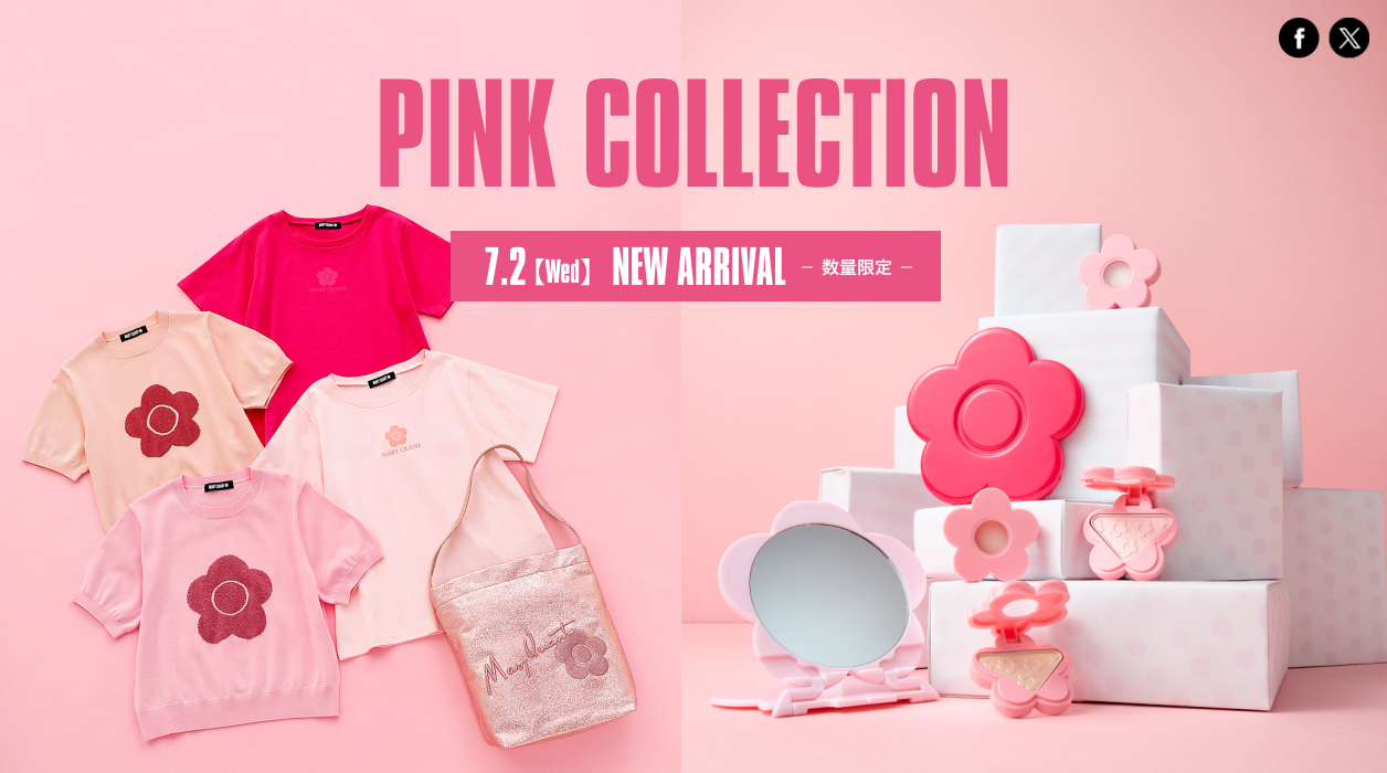 PINK COLLECTION【7.2(Wed)NEW ARIIVAL】-数量限定-