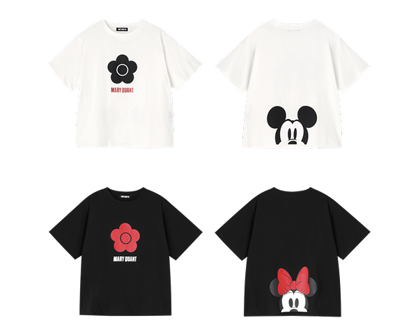 ミッキーマウスデザイン Tシャツ/ミニーマウスデザイン Tシャツイメージ
